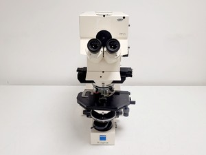 Thumbnail image of Zeiss Axiophot Photomicroscope w/ HBO 100, G509159, 5 x Objectives 