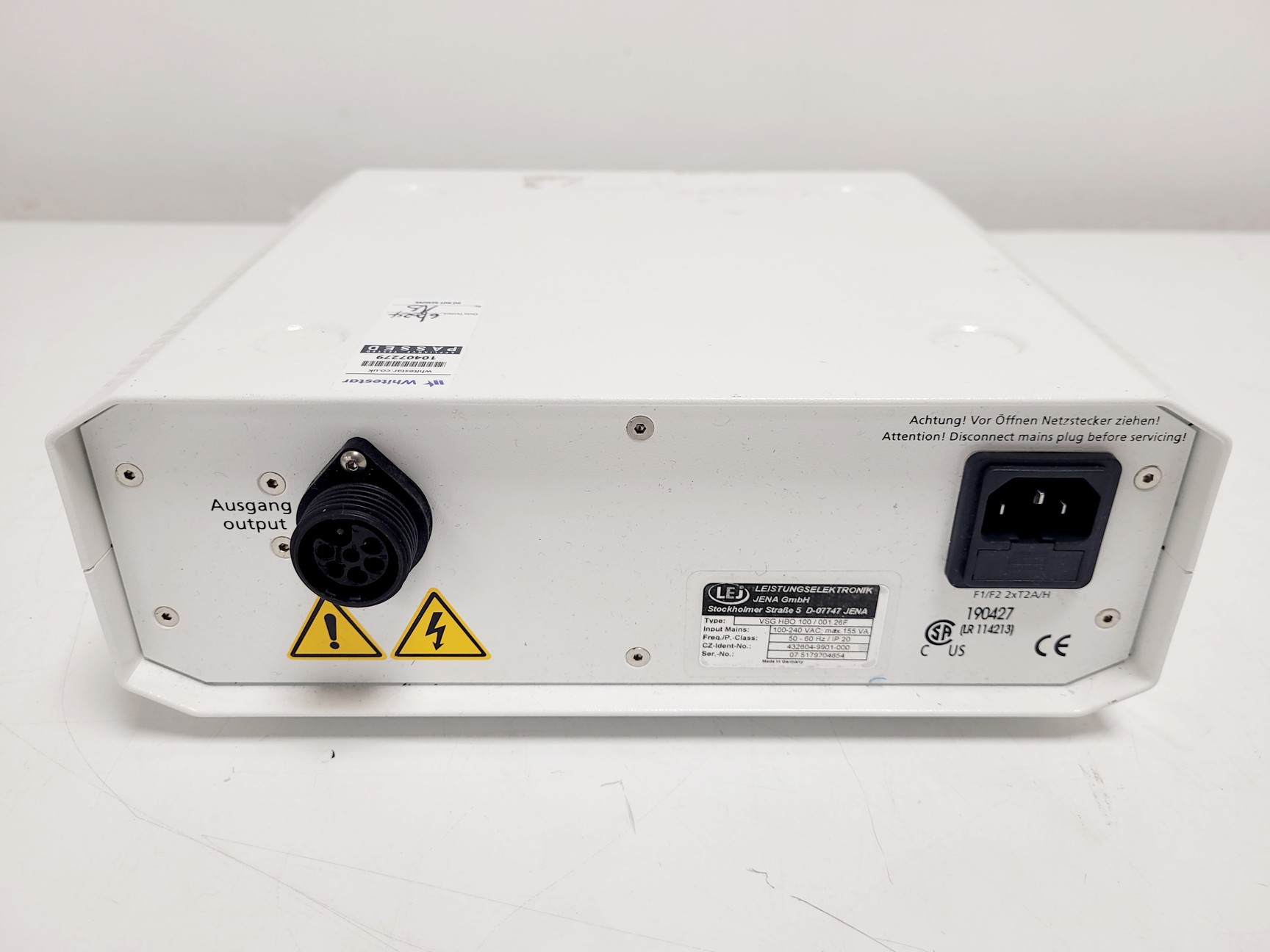 Image of Zeiss Axiophot Photomicroscope w/ HBO 100, G509159, 5 x Objectives 