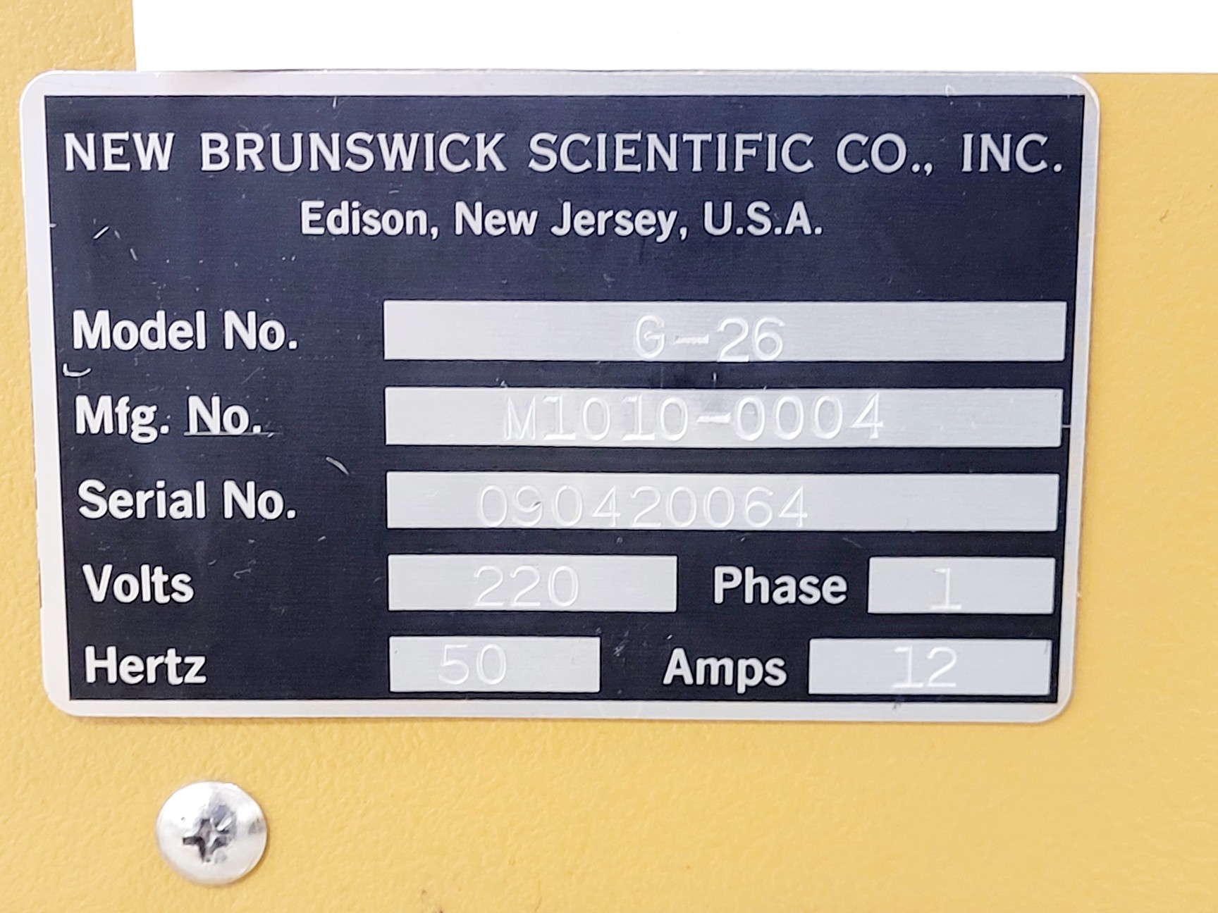 Image of New Brunswick Scientific G-26 Shaking Incubator Lab