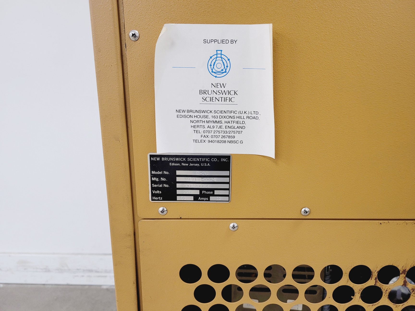 Image of New Brunswick Scientific G-26 Shaking Incubator Lab
