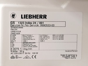 Thumbnail image of Liebherr GS 1323 Lab Freezer