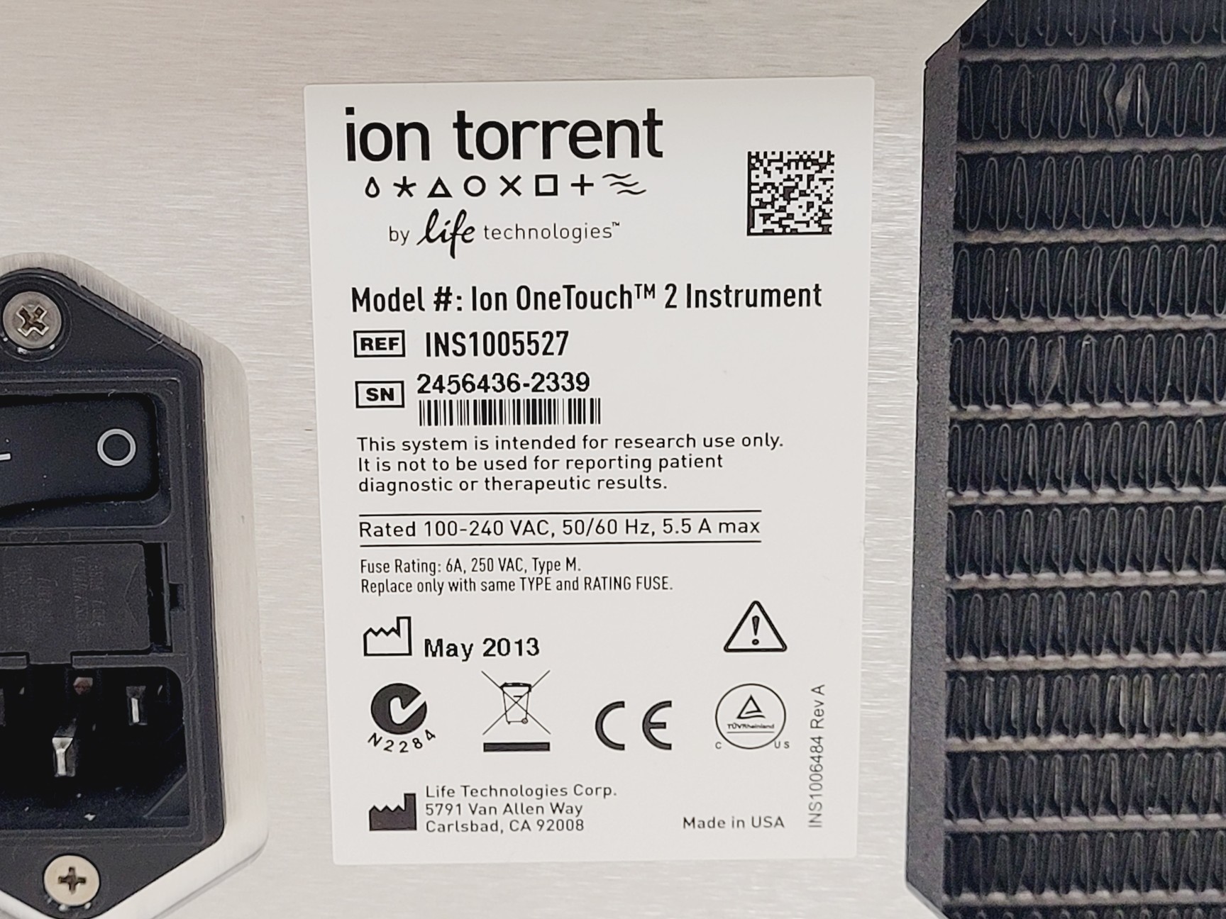 Image of ION Torrent Personal Genome Machine W/ ION OneTouch 2 And ION OneTouch ES 