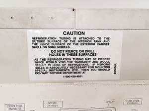 Thumbnail image of Revco Scientific LIU-2586W12 Ultra Low Temp Freezer