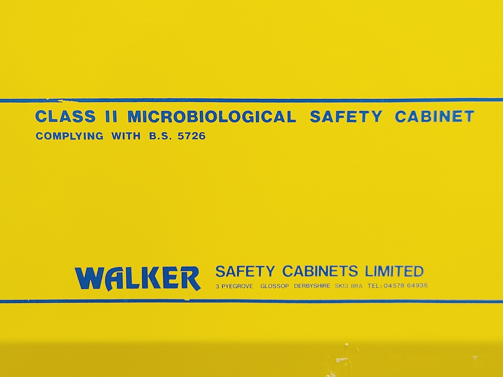 Image of Walker WALKCLII Class II Microbiological Safety Cabinet Lab