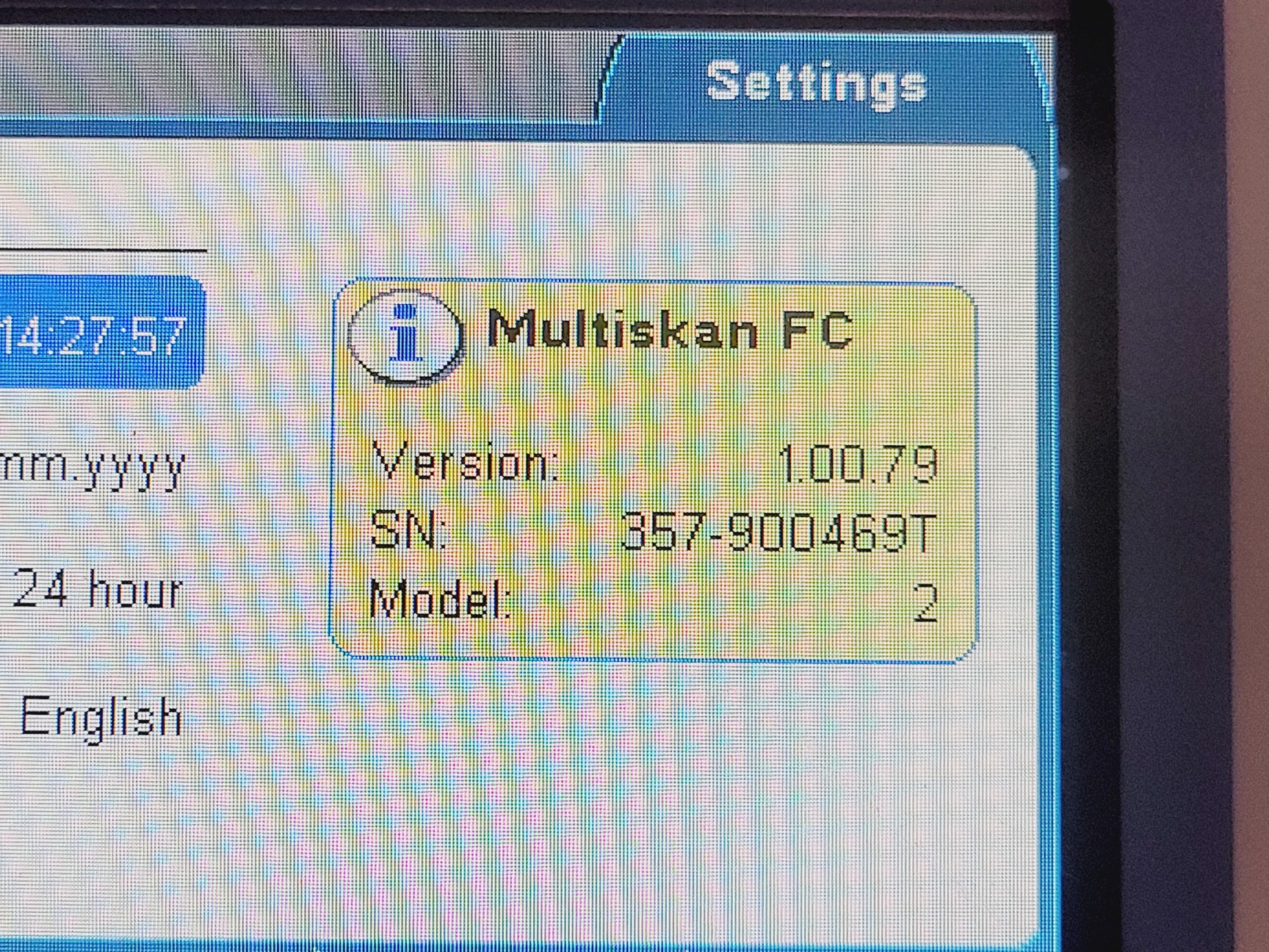 Image of Thermo Scientific Multiskan FC Type 357 Microplate Photometer Lab