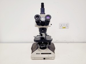 Thumbnail image of Nikon Optiphot-2 Compound Microscope w/ 4 x Objectives Plan, Planapo, DIC