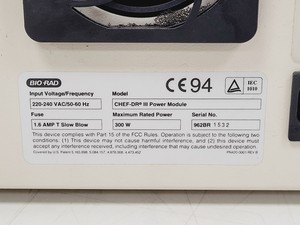 Thumbnail image of Bio-Rad CHEF-DR III Pulsed Field Electrophoresis Complete System