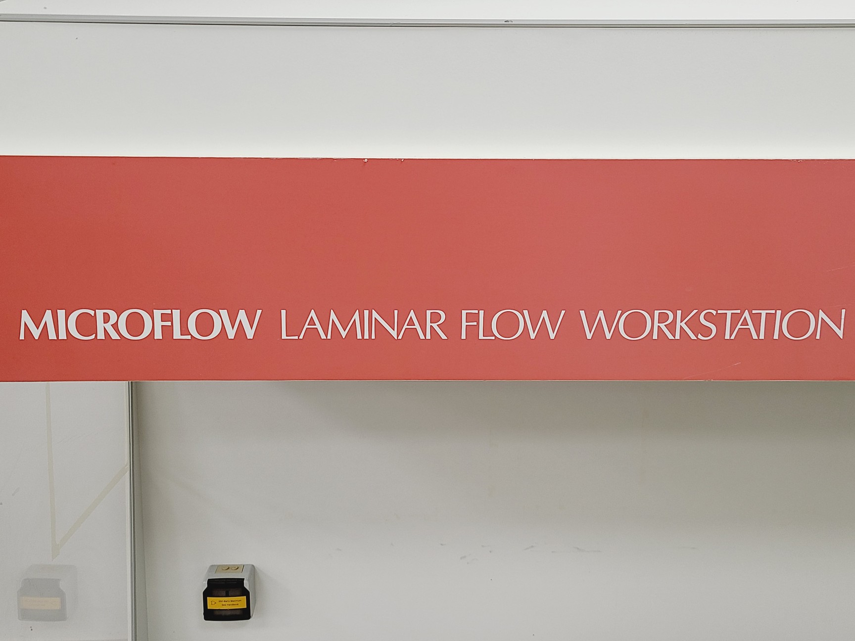 Image of Microflow Laminar Flow Workstation Model VLF 20136 Lab