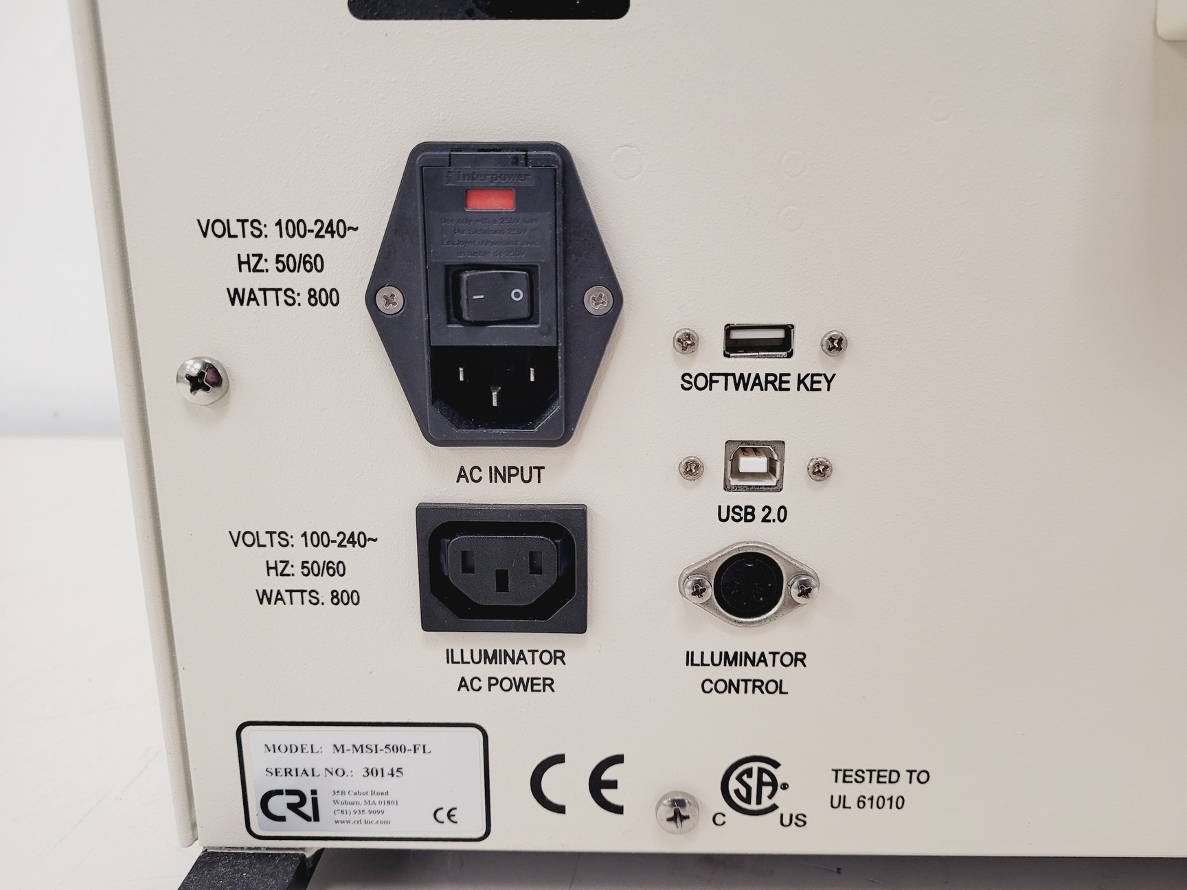 Image of Maestro CRi Model M-MSI-500-FL w/ Model MO80285-PFC Cell Visualising System