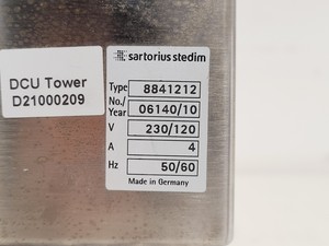 Thumbnail image of Sartorius BIOSTAT Q Plus Fermenter w/ DCU Tower & 5 x Glass Vessels Lab