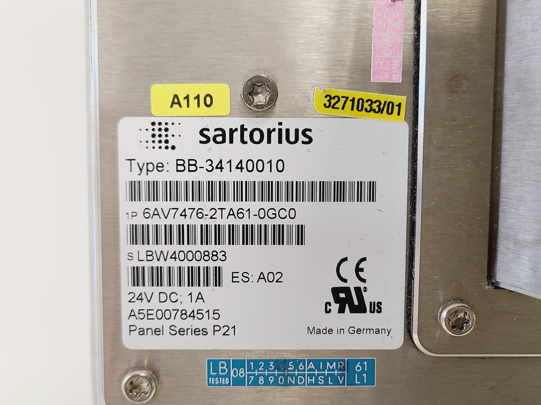 Image of Sartorius BIOSTAT Q Plus Fermenter w/ DCU Tower & 5 x Glass Vessels Lab