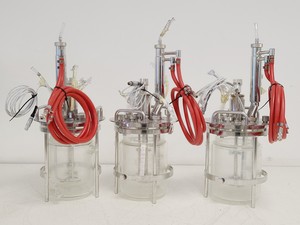 Thumbnail image of Sartorius BIOSTAT Q Plus Fermenter w/ DCU Tower & 5 x Glass Vessels Lab