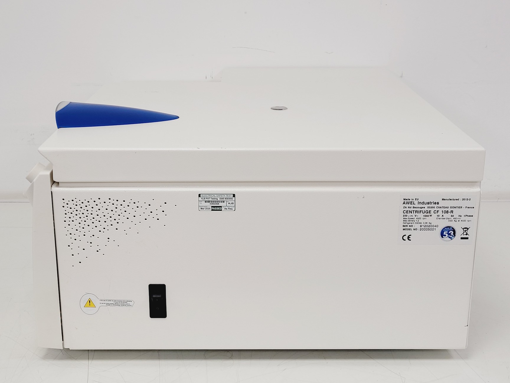 Image of AWEL Industries CF 108-R Centrifuge