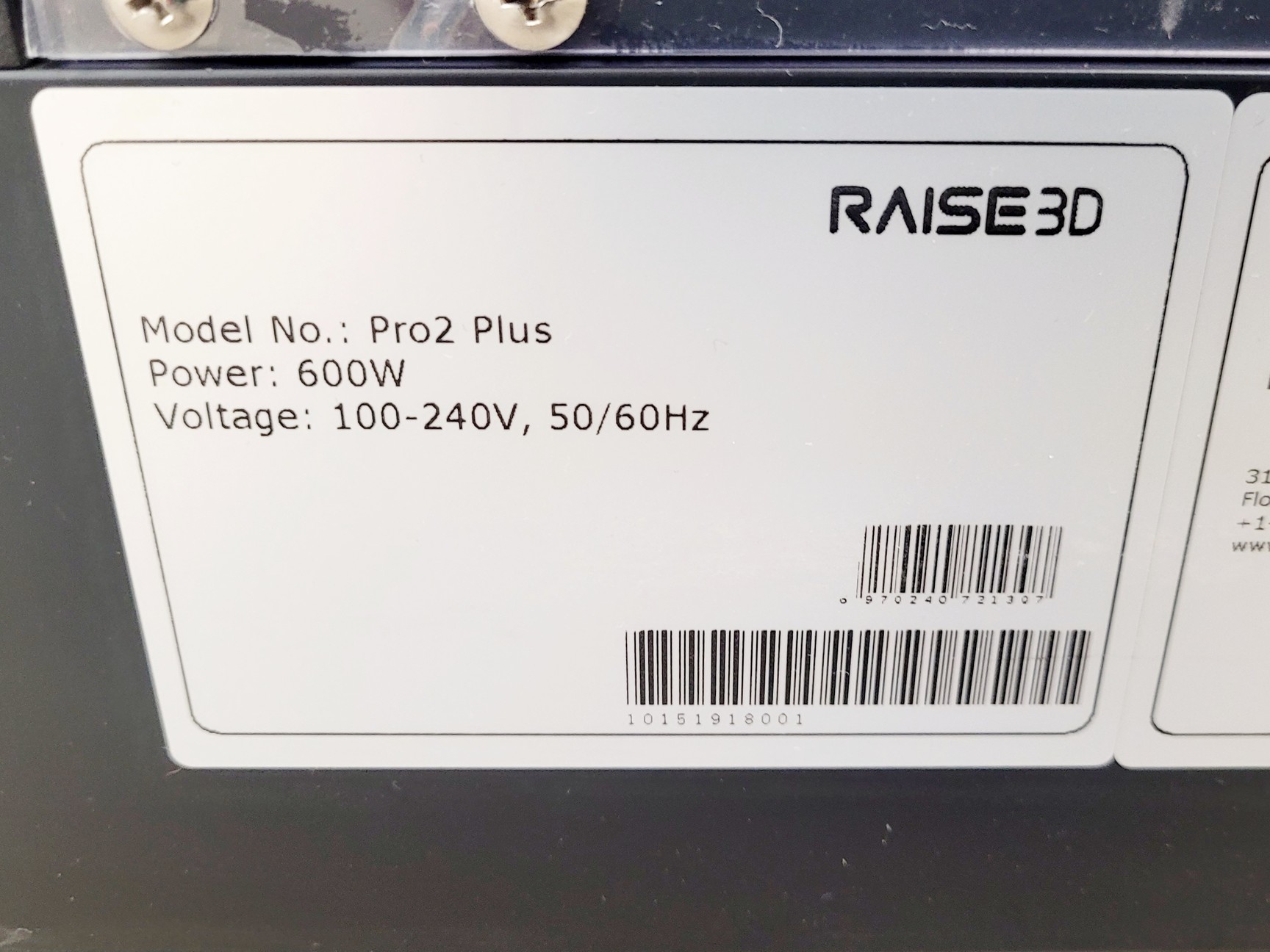 Image of Raise 3D Pro 2 Plus 3D Printer