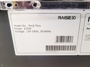 Thumbnail image of Raise 3D Pro 2 Plus 3D Printer w/ PRIMAVALUE Spool Light Grey