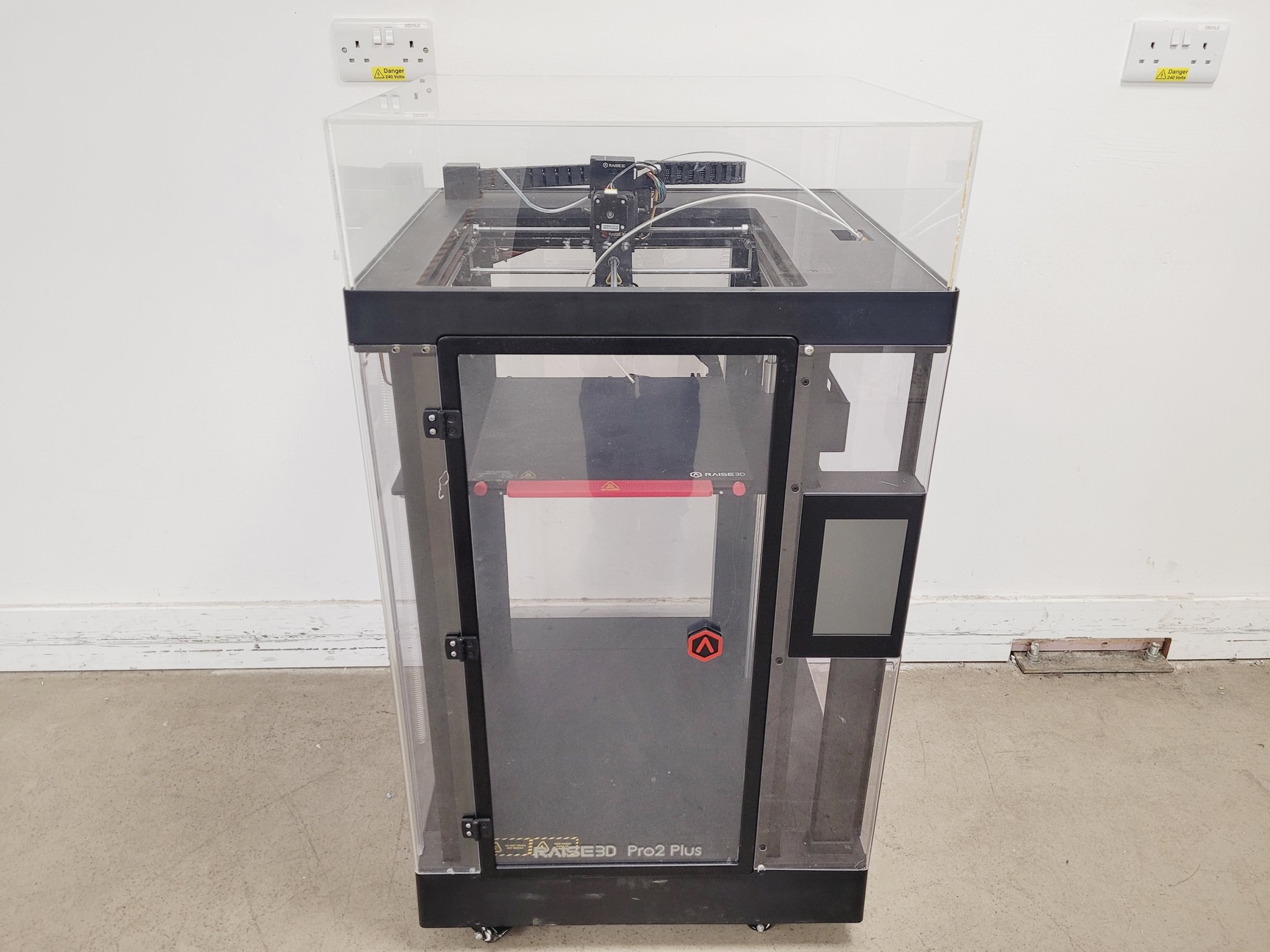 Image of Raise 3D Pro 2 Plus 3D Printer w/ PRIMAVALUE Spool Light Grey