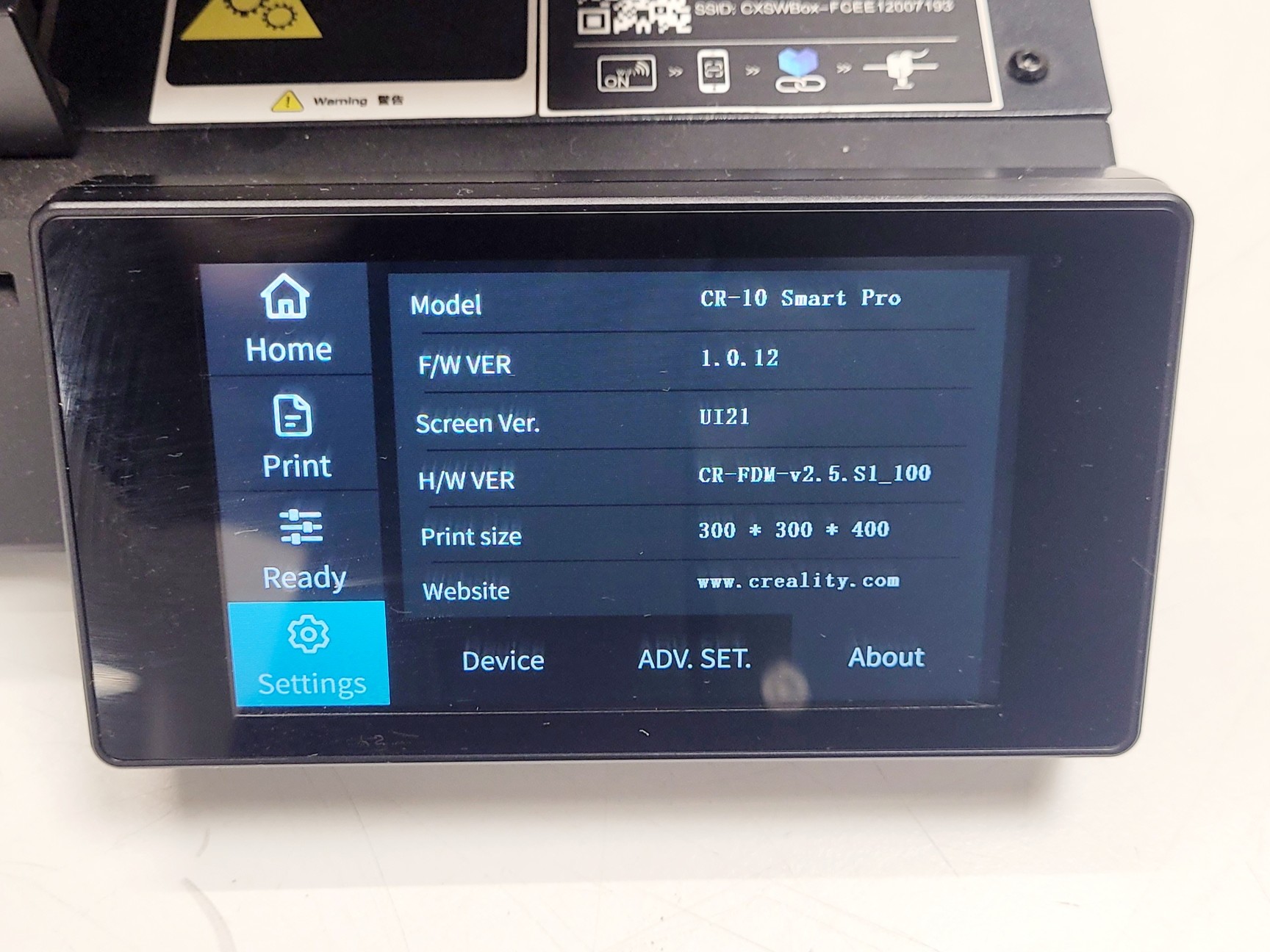 Image of Creality CR-10 Smart Pro 3D Printer