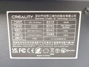 Thumbnail image of Creality CR-10 Smart Pro 3D Printer