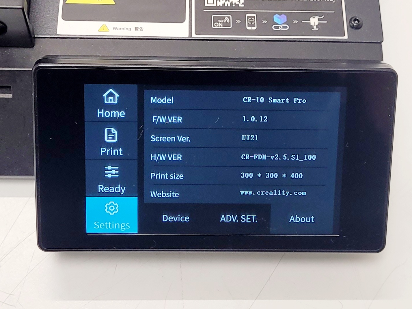 Image of Creality CR-10 Smart Pro 3D Printer 