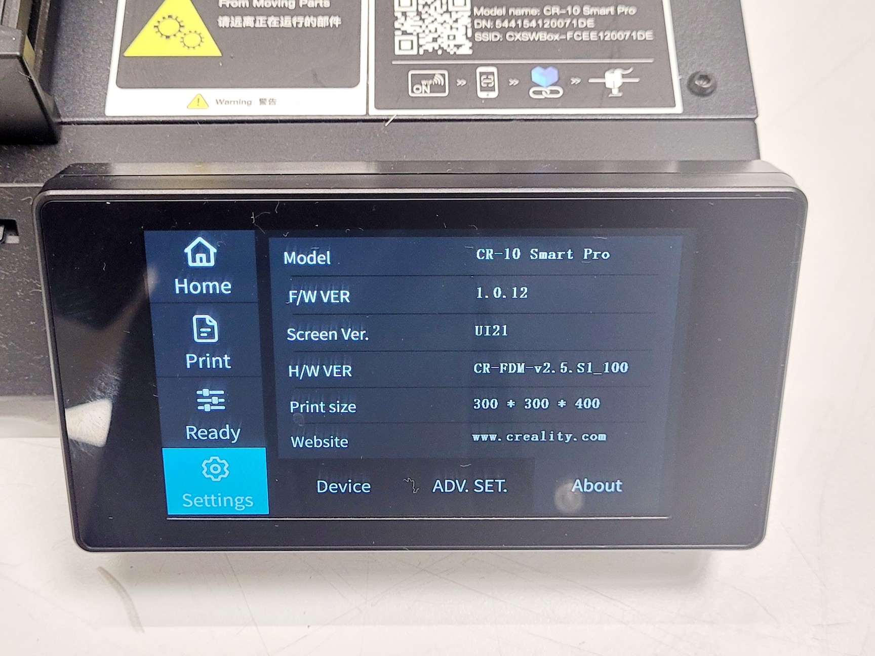 Image of Creality CR-10 Smart Pro 3D Printer