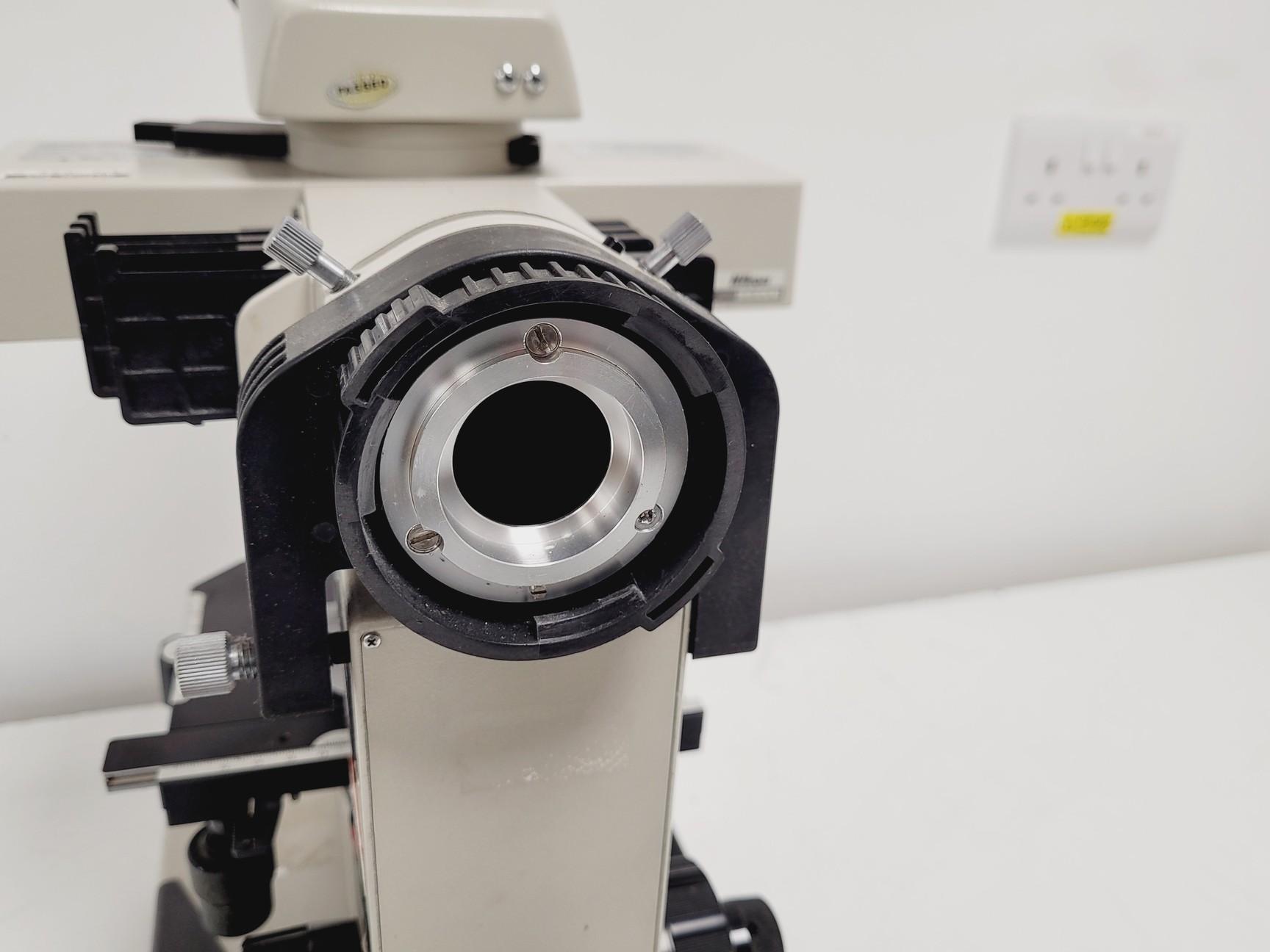 Image of Nikon EFD-3 Inverted Microscope w/ Zeiss Axiocam & 5 x Objectives 4/10/20/40 Flu