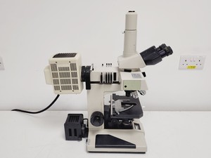 Thumbnail image of Nikon EFD-3 Inverted Microscope w/ Zeiss Axiocam & 5 x Objectives 4/10/20/40 Flu