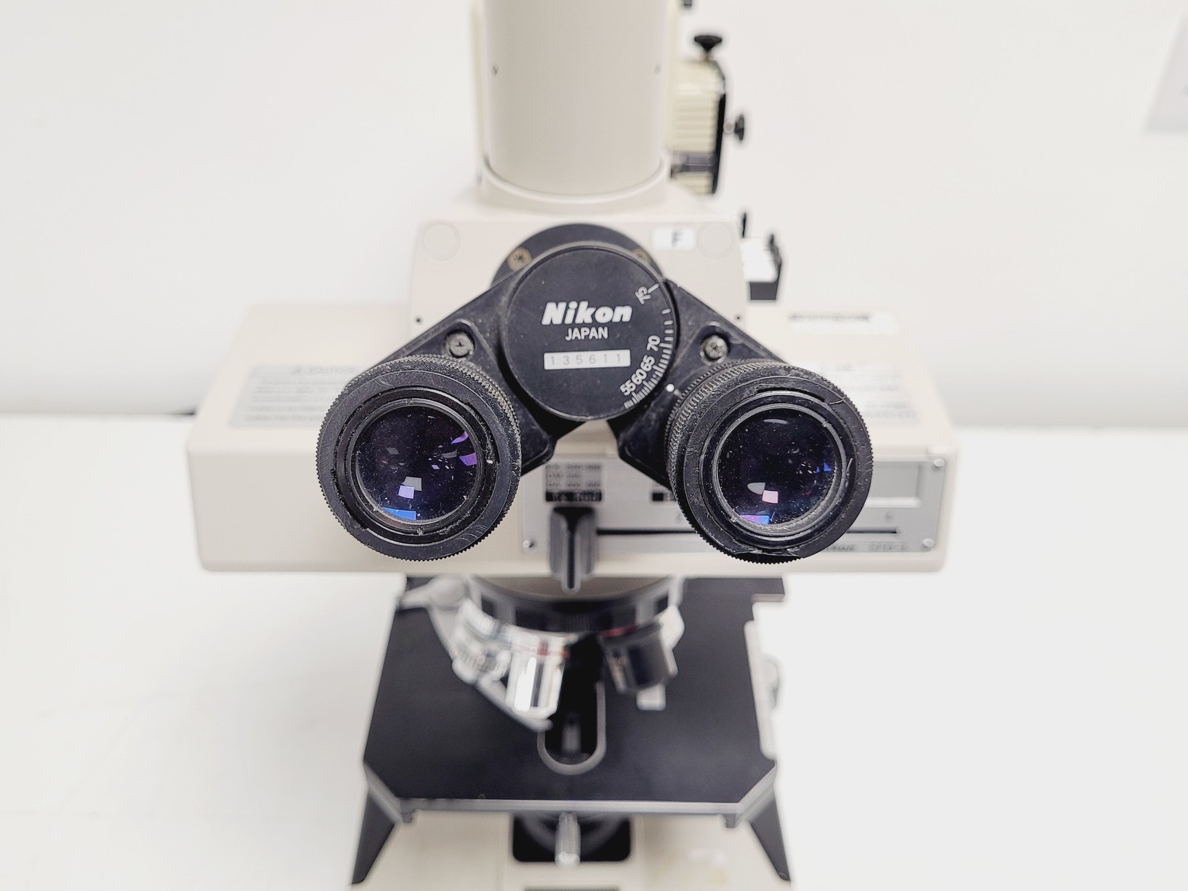 Image of Nikon EFD-3 Inverted Microscope w/ Zeiss Axiocam & 5 x Objectives 4/10/20/40 Flu
