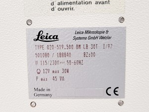 Thumbnail image of Leica DMLB 020-519.500 Microscope w/ 20/40/100x Objectives Lab