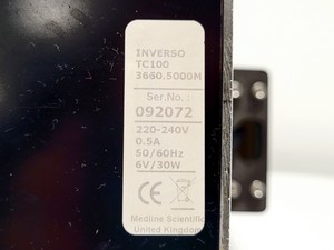 Thumbnail image of Medline Scientific Inverso TC100 3660.5000M Inverted Microscope Lab