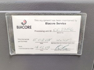 Thumbnail image of Biosensor BIAcore 2000 Code BR-1002-25 SPR System Lab