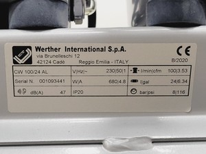 Thumbnail image of Singer Robot Model Rotor-HDA w/ Junair OF302-4S & Werther CW 100/24 AL Lab