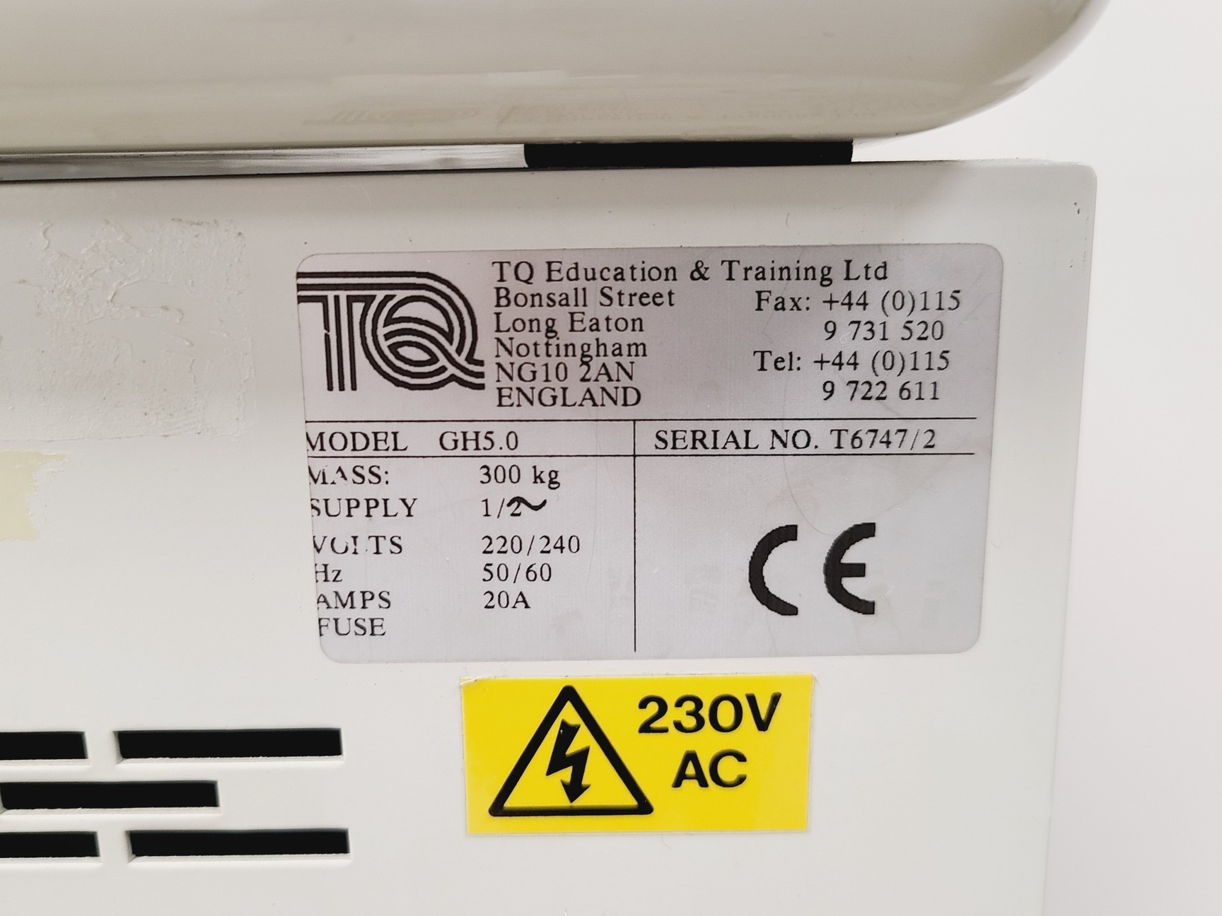 Image of TecQuipment GH5.0 Centrifugal Pump Test Set 
