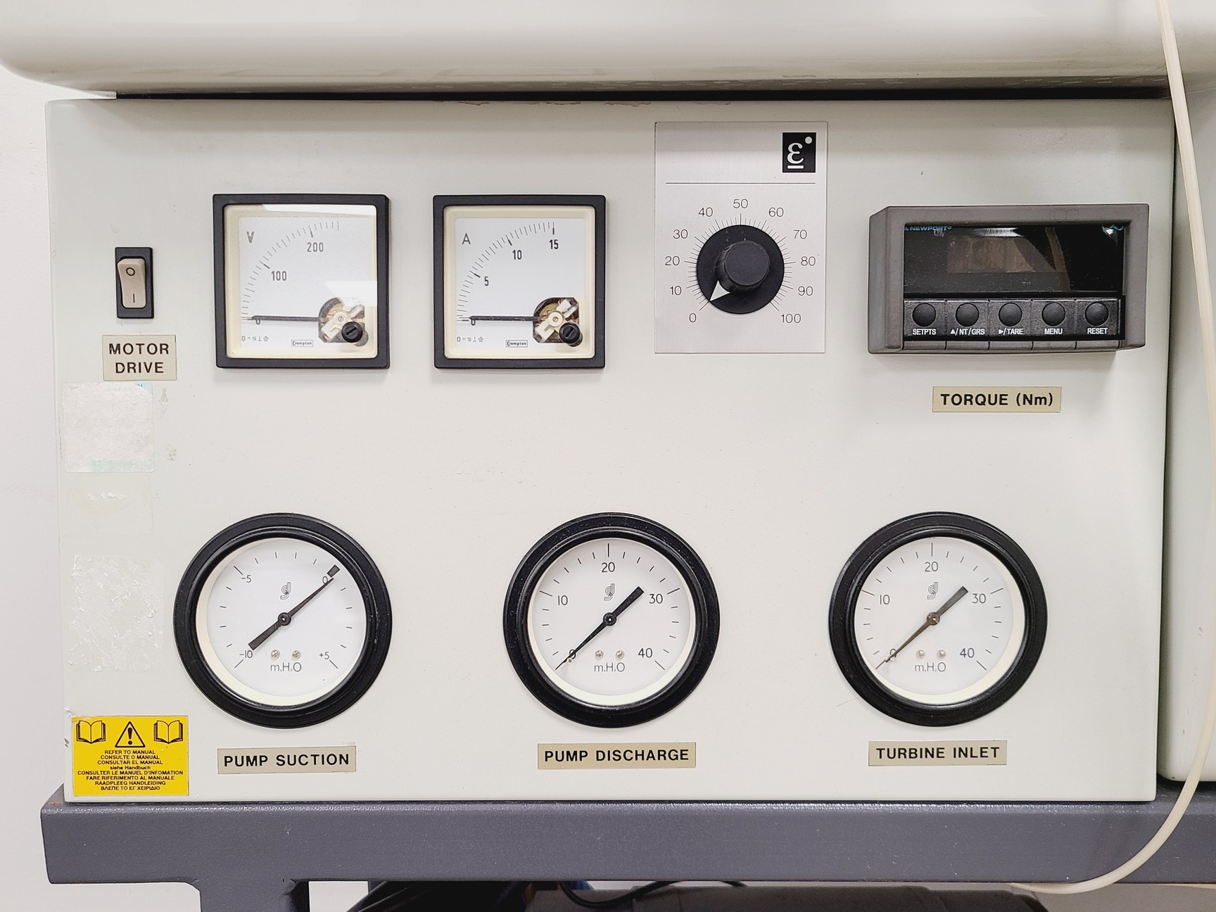 Image of TecQuipment GH5.0 Centrifugal Pump Test Set 