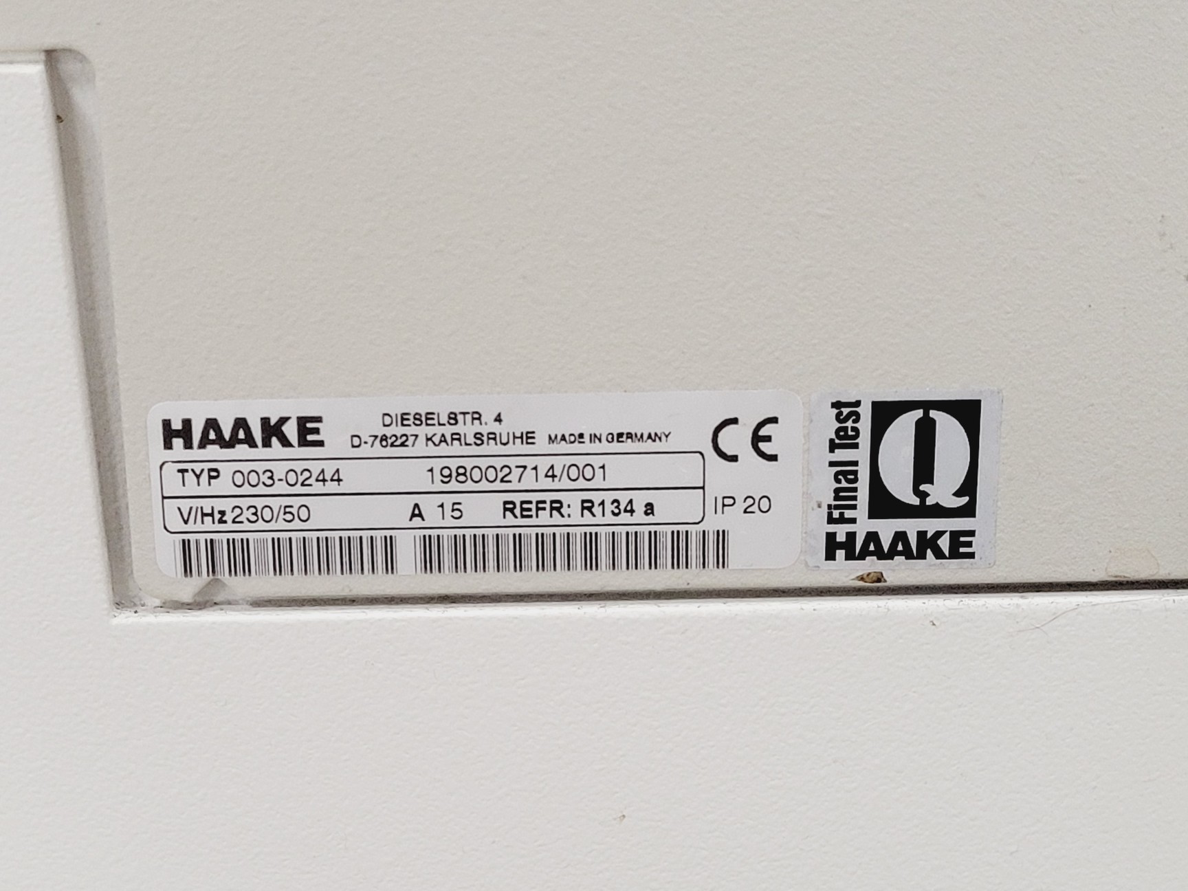 Image of HAAKE UWK 45 Refrigerating Circulating Thermostat Lab