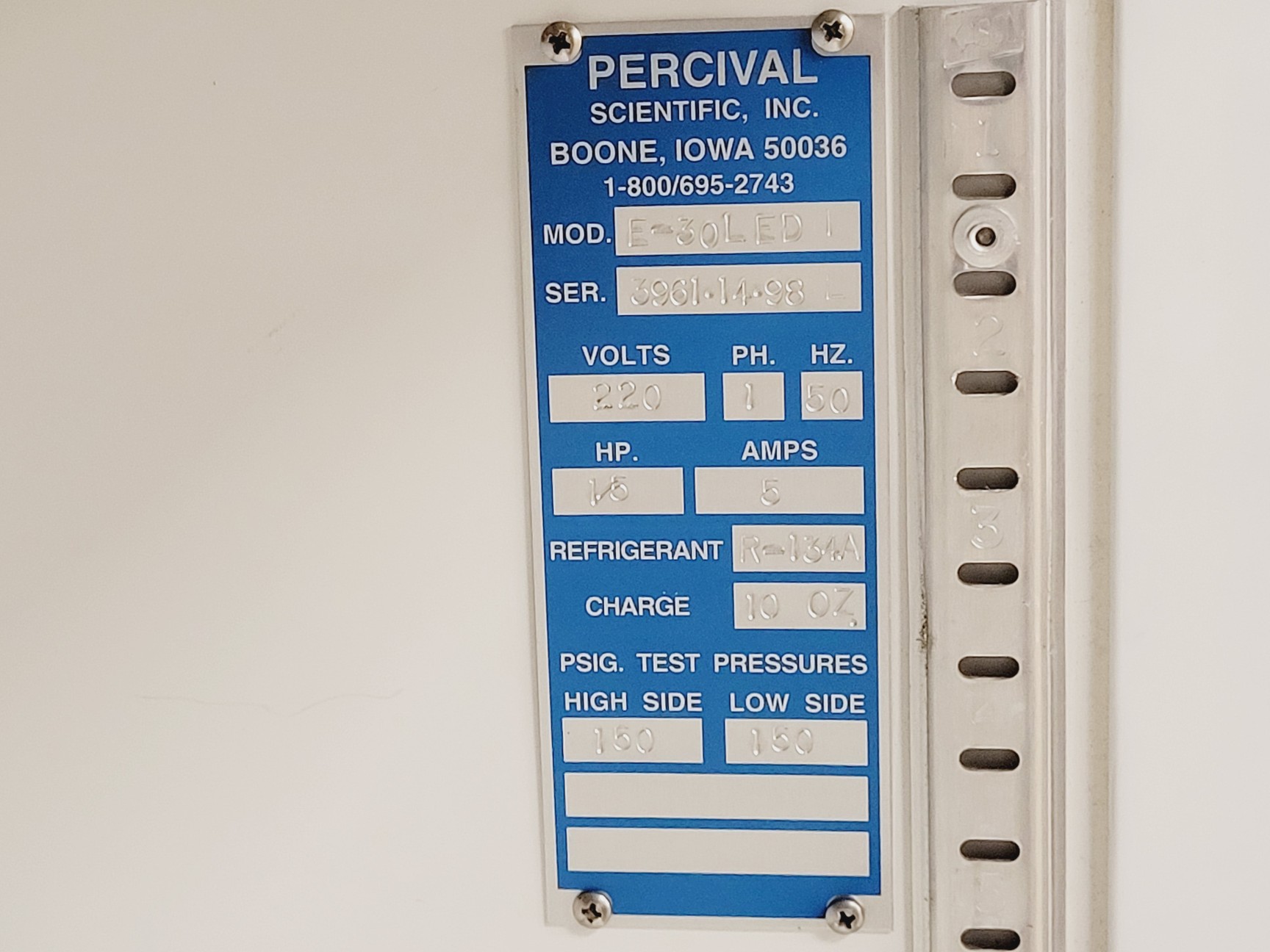 Image of Percival Scientific Model E-30LED.1 Plant Growth Chamber