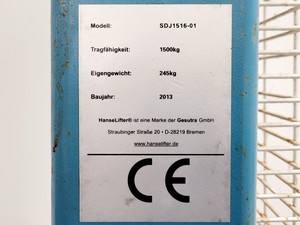 Thumbnail image of HanseLifter Manual Stacker Model SDJ1516-01