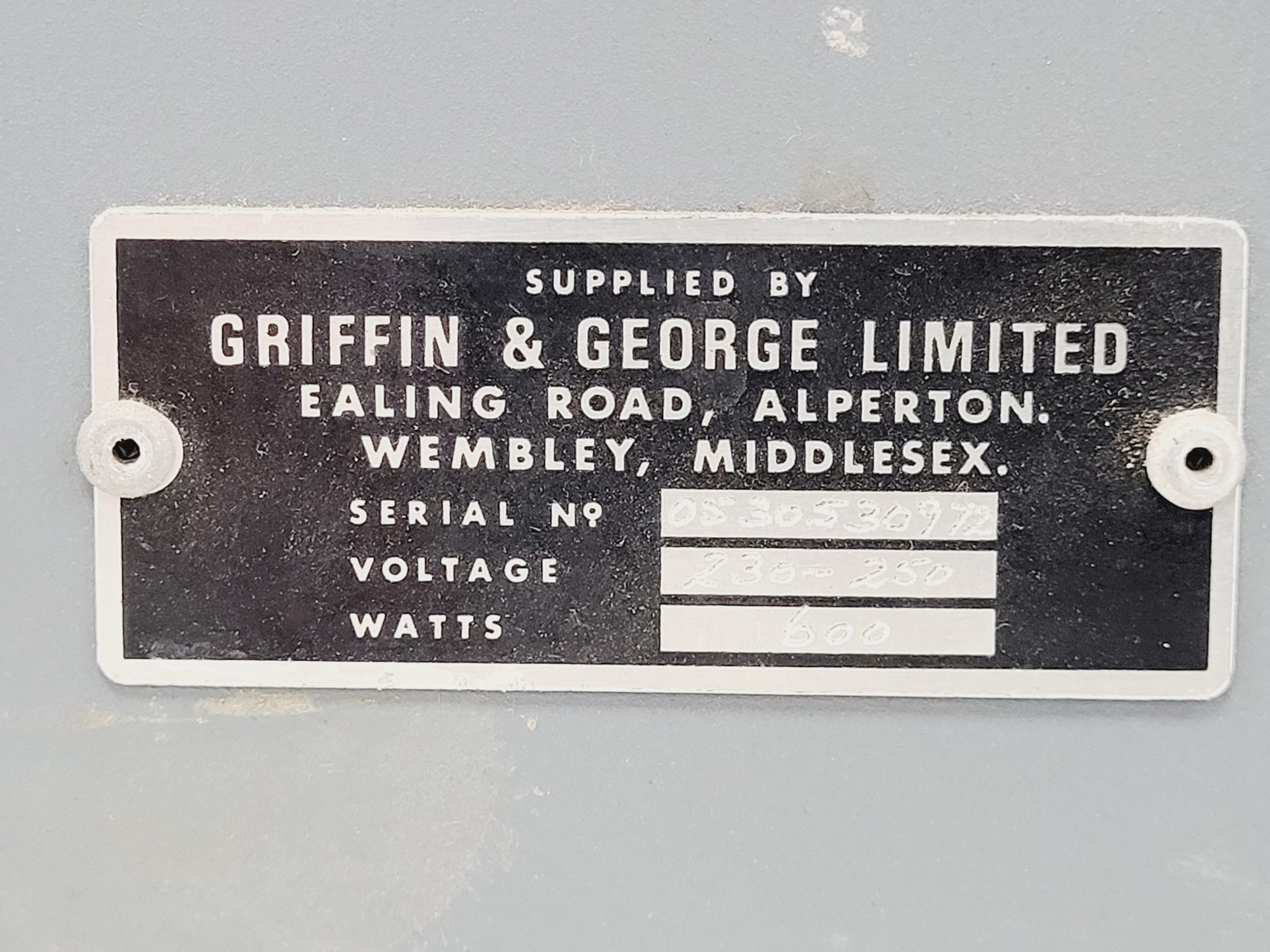 Image of Griffin Benchtop Laboratory Oven