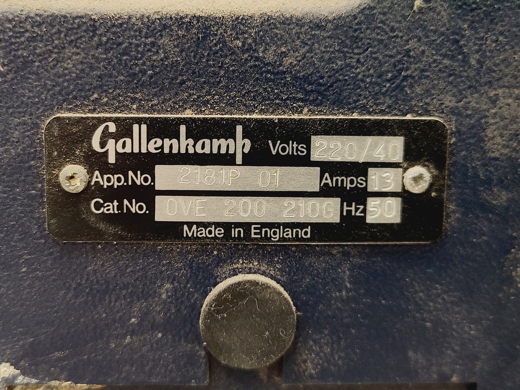 Image of Gallenkamp Oven 300 Plus Series 2181P 01