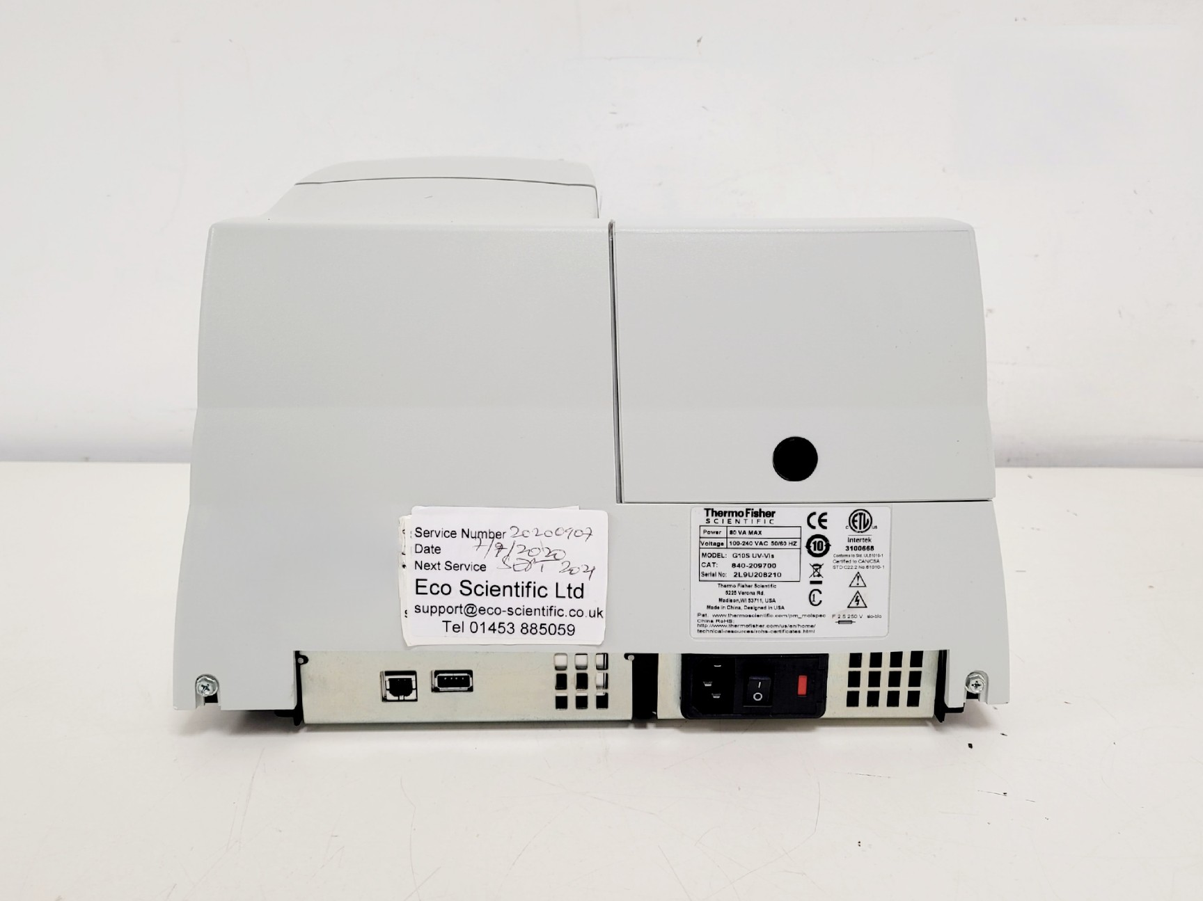 Image of Thermo Scientific GeneSys G10S UV-VIS Spectrophotometer Lab