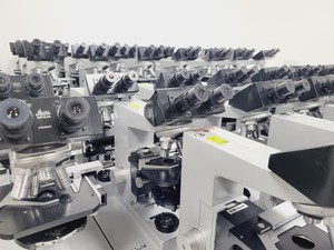 Thumbnail image of Job lot of 43 x Leitz SM-LUX 020-441.003 Compound Microscopes