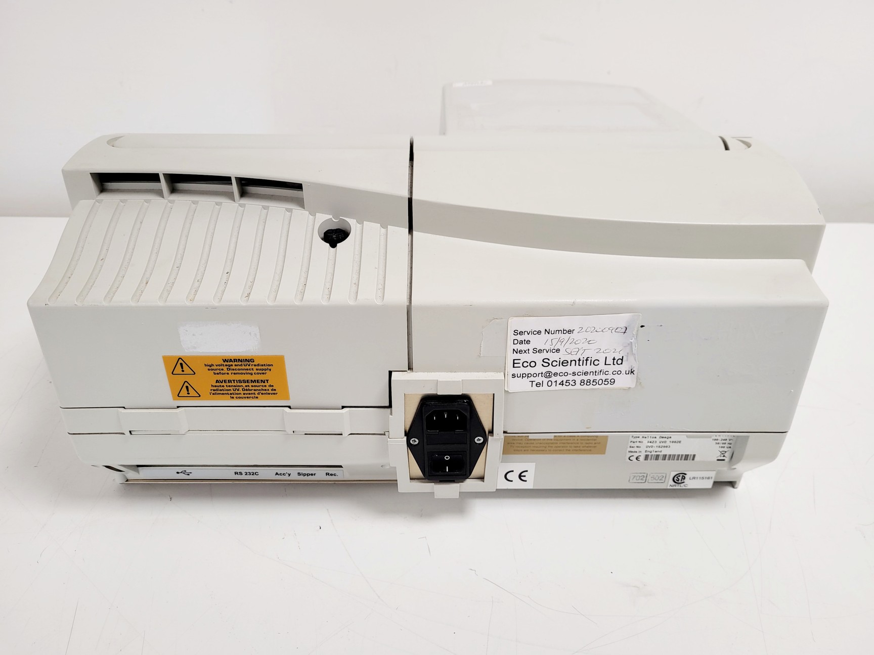 Image of Thermo Scientific Helios Omega UV-VIS Spectrophotometer Lab