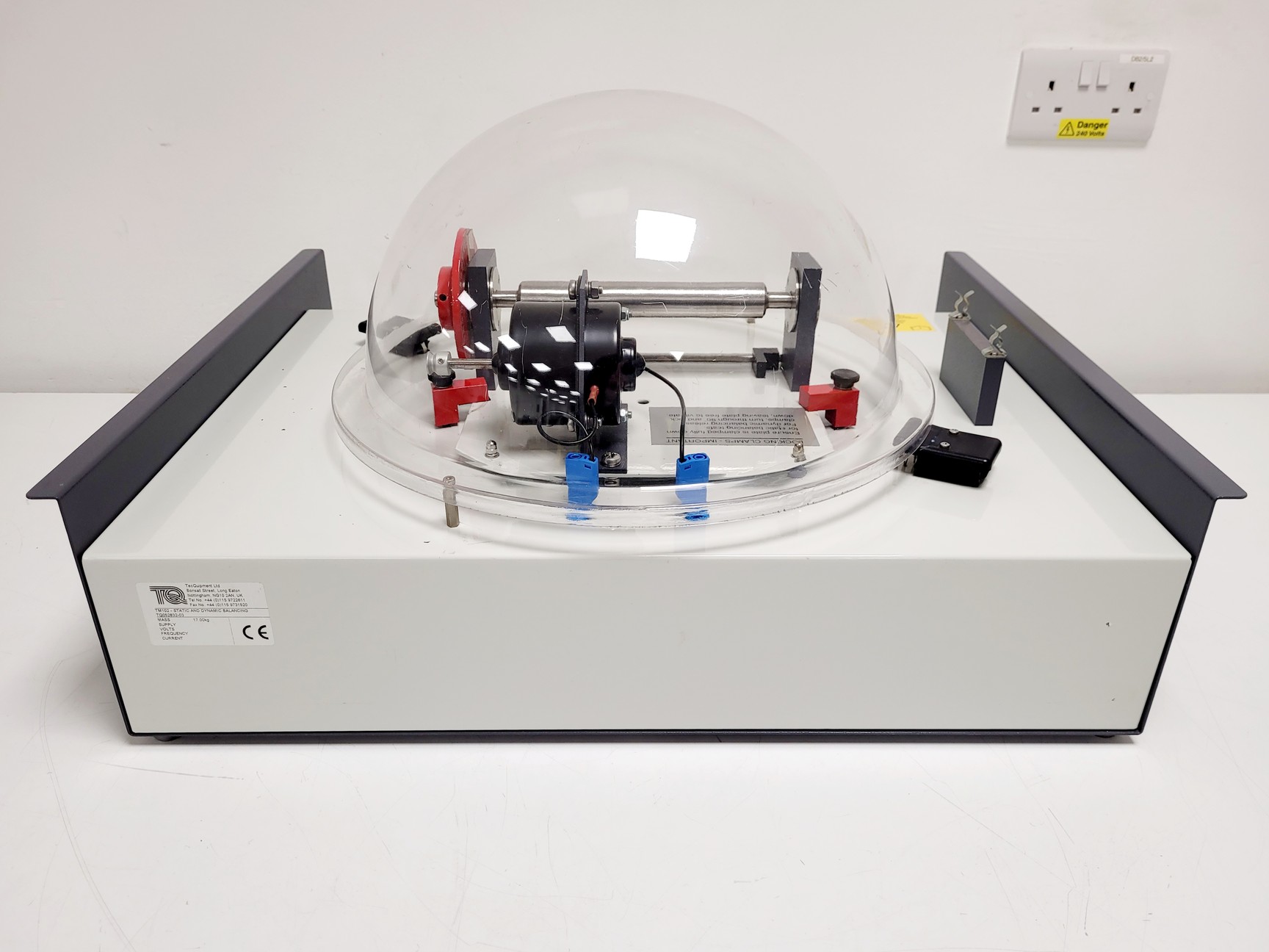 Image of TecQuipment TM102 Static and Dynamic Balancing Apparatus Lab