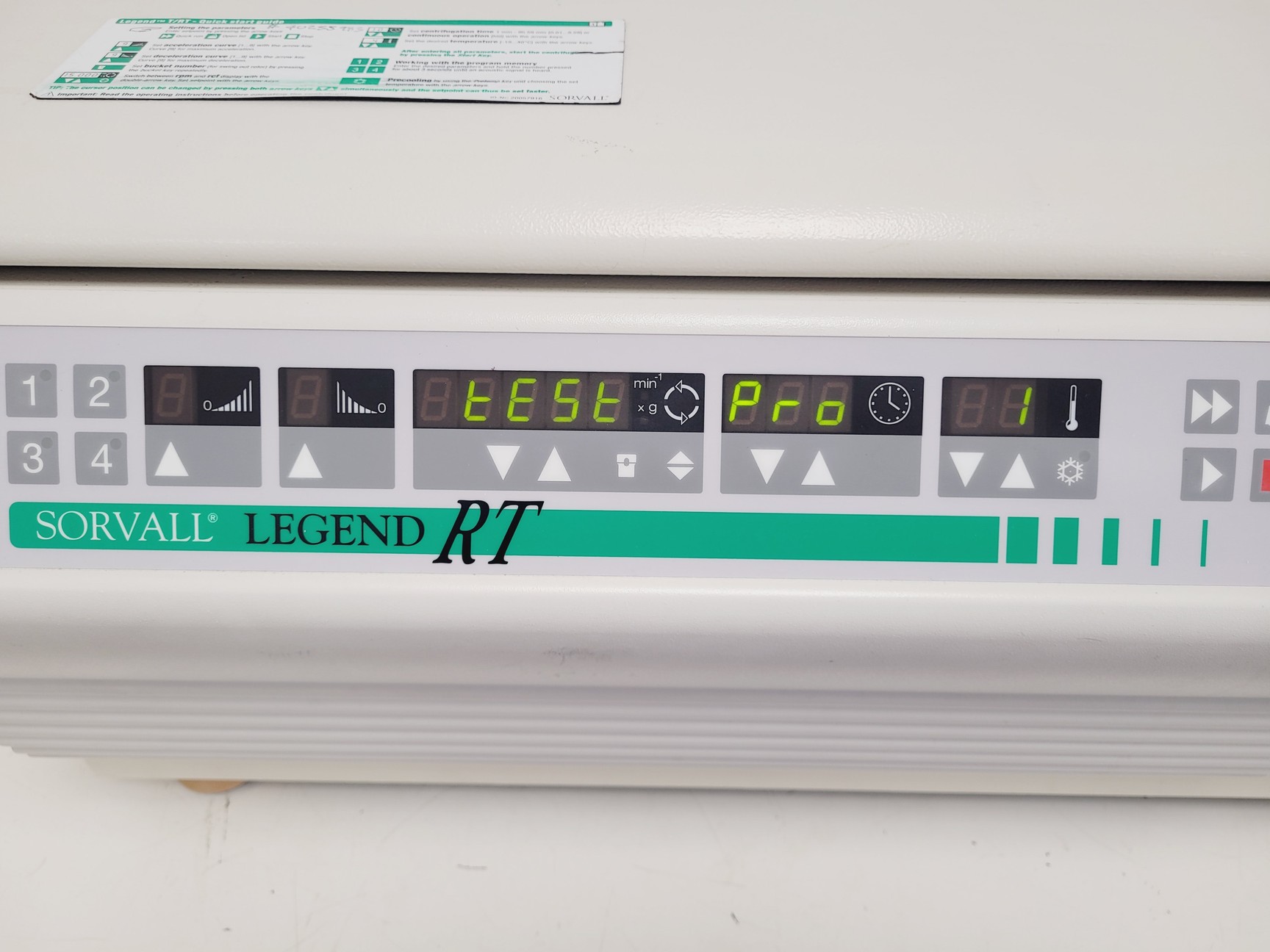 Image of Kendro Laboratory Products  Sorvall Legend RT D-37520 Benchtop Centrifuge