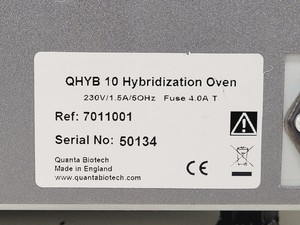 Thumbnail image of Quanta Biotech QHYB 10 Hybridisation Oven Lab