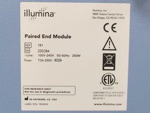 Thumbnail image of Illumina Genome Analyser IIx System w/ PEM IIx & Dell PC System NGS Lab