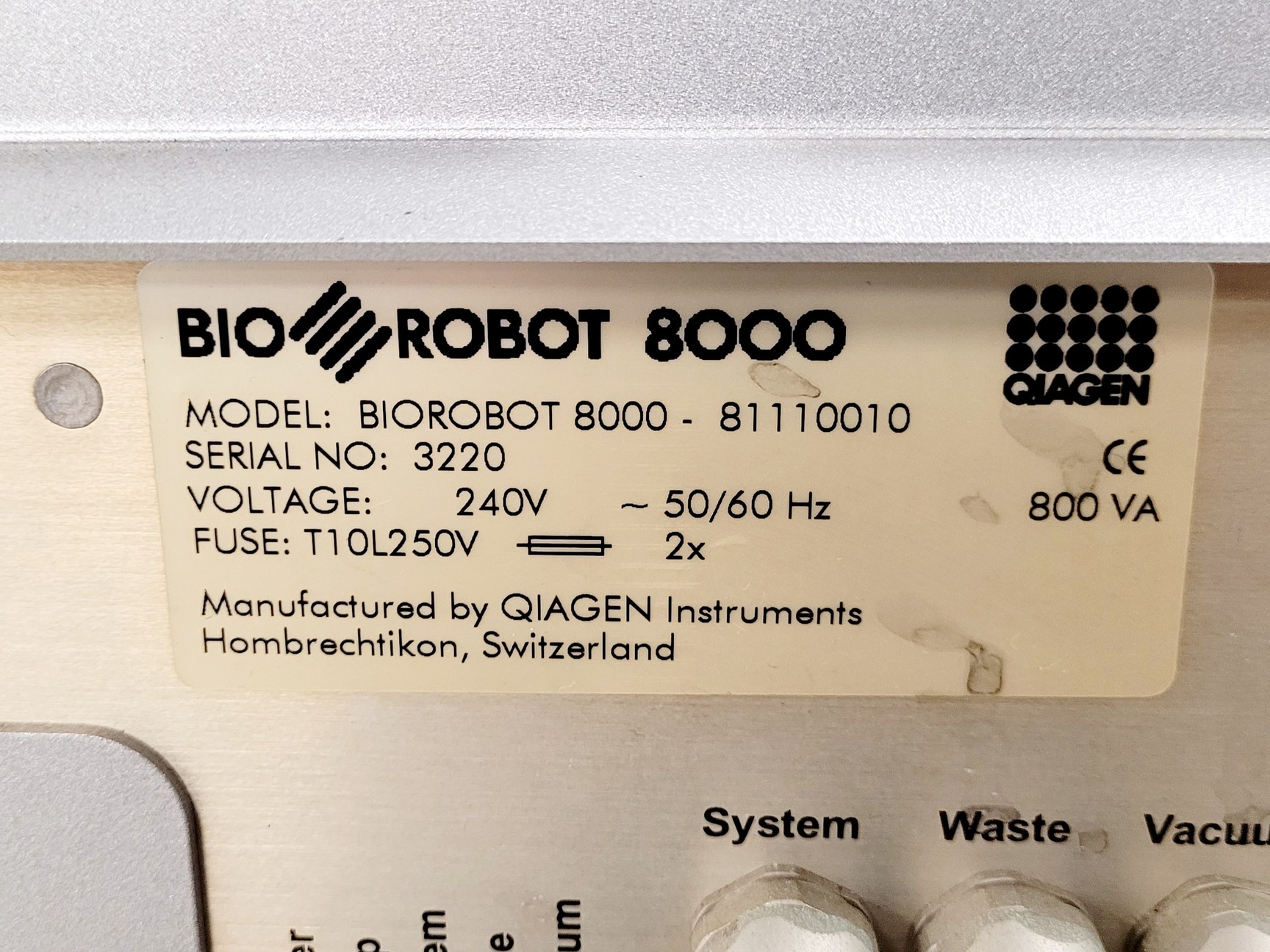Image of Qiagen BioRobot 8000 Molecular Biology Workstation System w/ Software Lab