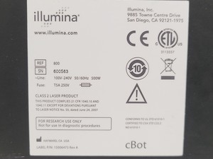 Thumbnail image of Illumina cBot Fully Automated Cluster Generation for Illumina Sequencing NGS Lab