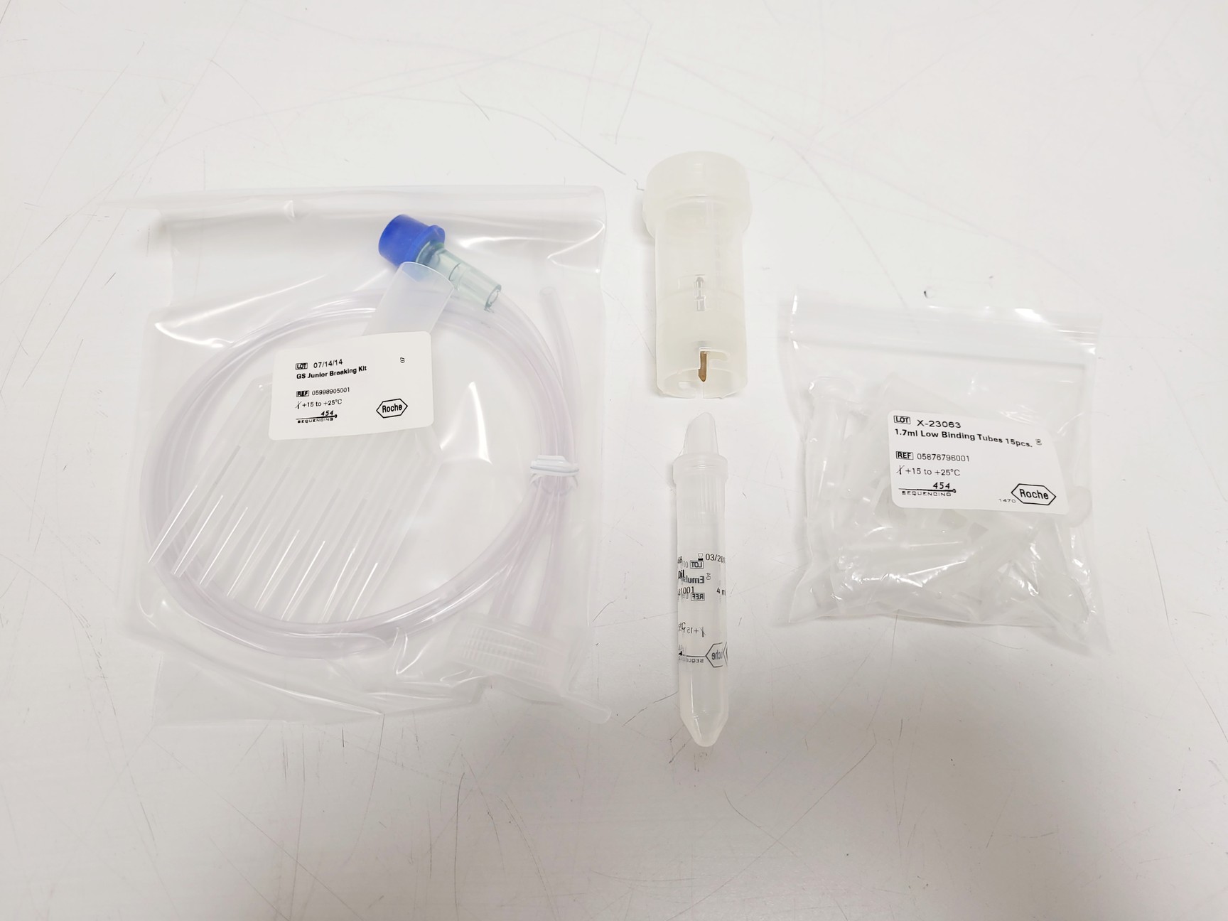 Image of Roche 454 Sequencing Job Lot: 22x Buffer Sequencing Kits and 15x emPCR Kits