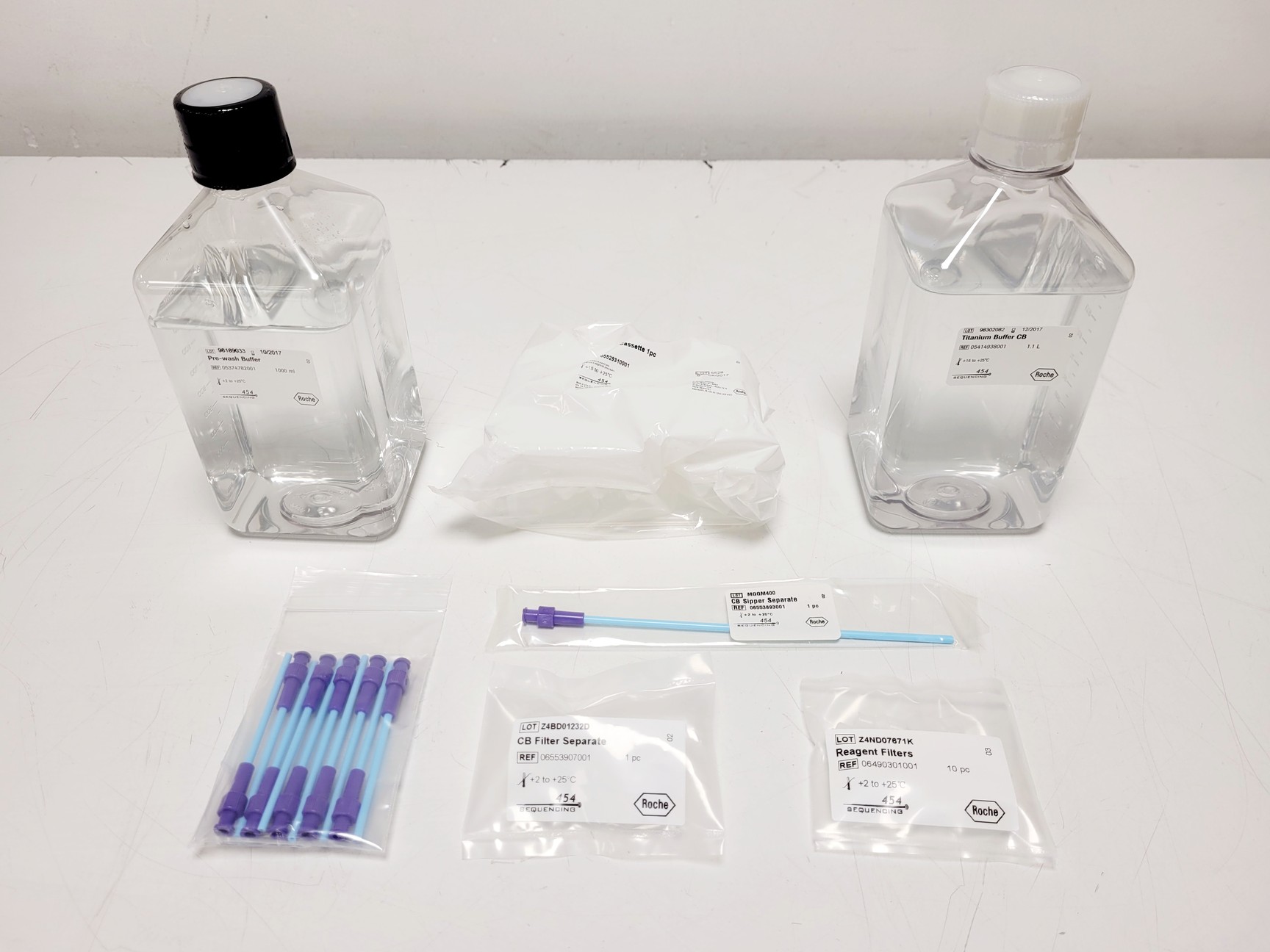 Image of Roche 454 Sequencing Job Lot: 22x Buffer Sequencing Kits and 15x emPCR Kits