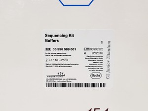 Thumbnail image of Roche 454 Sequencing Job Lot: 22x Buffer Sequencing Kits and 15x emPCR Kits
